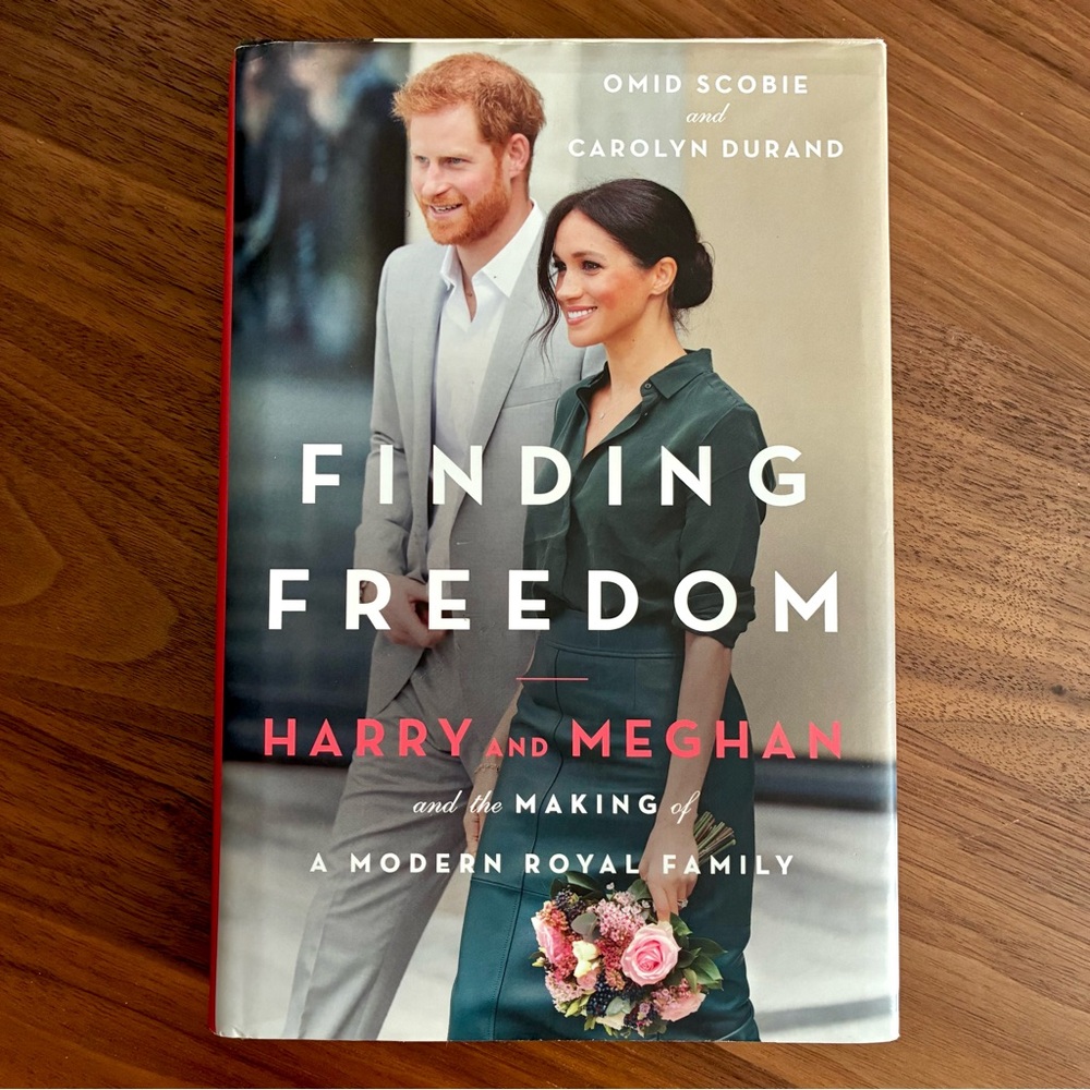 Finding Freedom by Omid Scoby Hardcover Book Prince Harry Meghan Markle